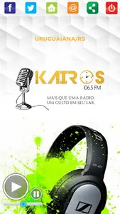 Web Rádio Kairos 106 - AD Urug screenshot 0