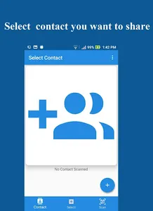 OneTap Contact(Scan & Save) screenshot 0