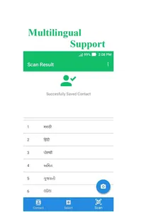 OneTap Contact(Scan & Save) screenshot 4