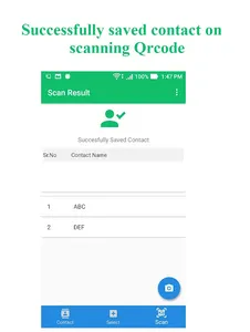 OneTap Contact(Scan & Save) screenshot 5