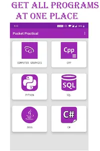 Pocket IT Practicals Programs screenshot 0