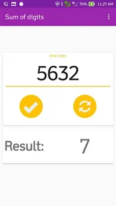 Sum of Digit(To Single digit) screenshot 1