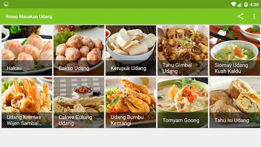 Resep Masakan Udang screenshot 12