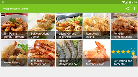 Resep Masakan Udang screenshot 13