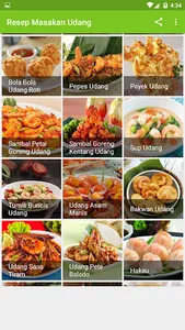 Resep Masakan Udang screenshot 2