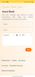 Senarai Istilah Jawa screenshot 4