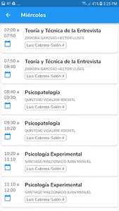 SEAC Universidad de Londres screenshot 2