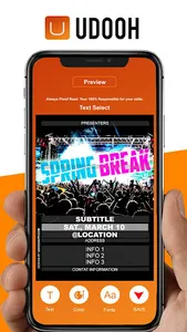 UDooh - The Flyer Maker screenshot 1
