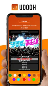 UDooh - The Flyer Maker screenshot 2