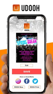 UDooh - The Flyer Maker screenshot 4