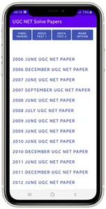 UGC NET Solve Paper and Mock T screenshot 1