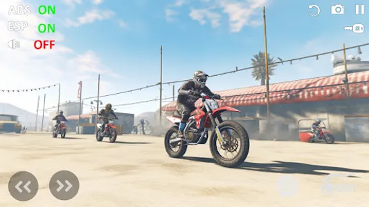 Motorcycle Mega Ramp Bike Game screenshot 0