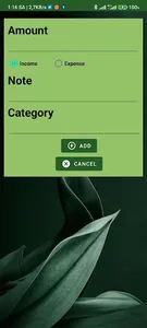 Expense manager screenshot 2
