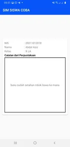 SIM SISWA COBA screenshot 2