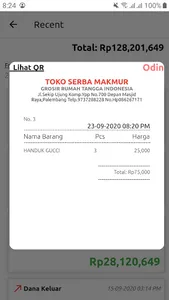 Odinte - Digital Payment Histo screenshot 4