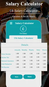 UK Salary Calculator screenshot 1