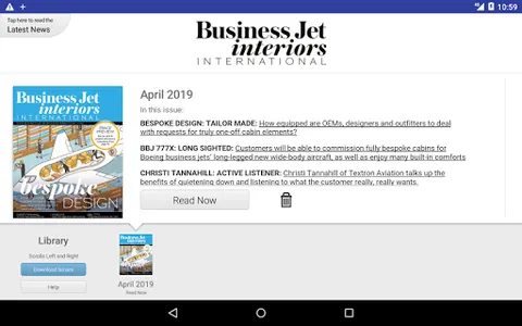 Business Jet Interiors Interna screenshot 10