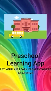 PRESCHOOL Learning App screenshot 0