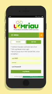 Portal Direktori UKM Riau screenshot 2