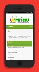 Portal Direktori UKM Riau screenshot 4