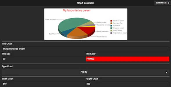 Chart & QR Code Generator screenshot 9