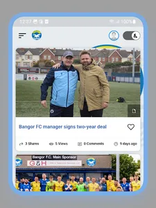 Bangor Football Club screenshot 7