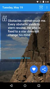 Daily Quote - Positive quotes screenshot 0