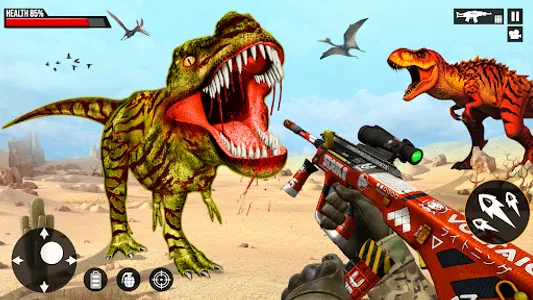 Shooting Dino Hunting Gun Game screenshot 4