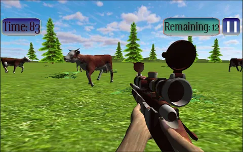 Jungle Cow Hunt : Cow Game screenshot 13