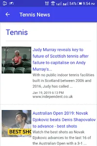 Live Sports News screenshot 5