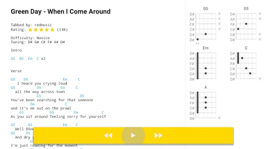 Ultimate Guitar: Chords & Tabs screenshot 8