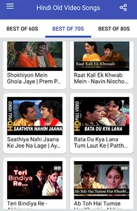 Hindi Old Songs screenshot 19