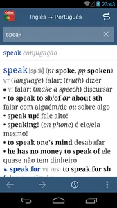 Collins Portuguese Dictionary screenshot 0