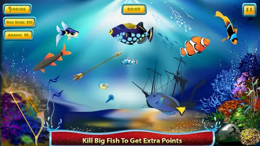 Fish Game Archery Hunting Game screenshot 2