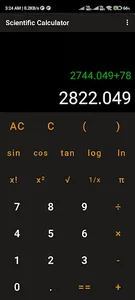 Scientific Calculator screenshot 2