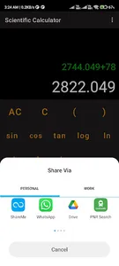Scientific Calculator screenshot 3