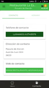 Restaurante la española screenshot 4