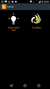 Business Model Canvas App screenshot 1