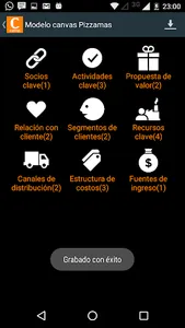 Business Model Canvas App screenshot 3