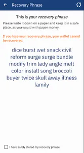 OSR Wallet screenshot 0