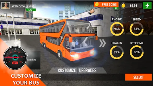 Bus Simulator 2023 : Transport screenshot 1