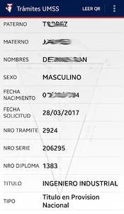 Trámites UMSS screenshot 3