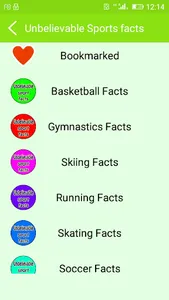 Unbelievable facts sports screenshot 2