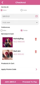 mysalonee screenshot 5