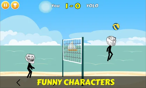 Super Troll: Volleyball screenshot 0