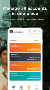 UnionBank Online screenshot 2