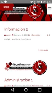 Unipamplonaculta screenshot 2