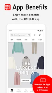 UNIQLO CA screenshot 0