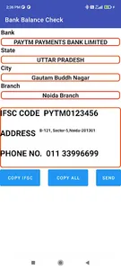Bank Balance Check by IndiApp screenshot 1