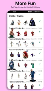 Football Stickers - WASticker screenshot 0